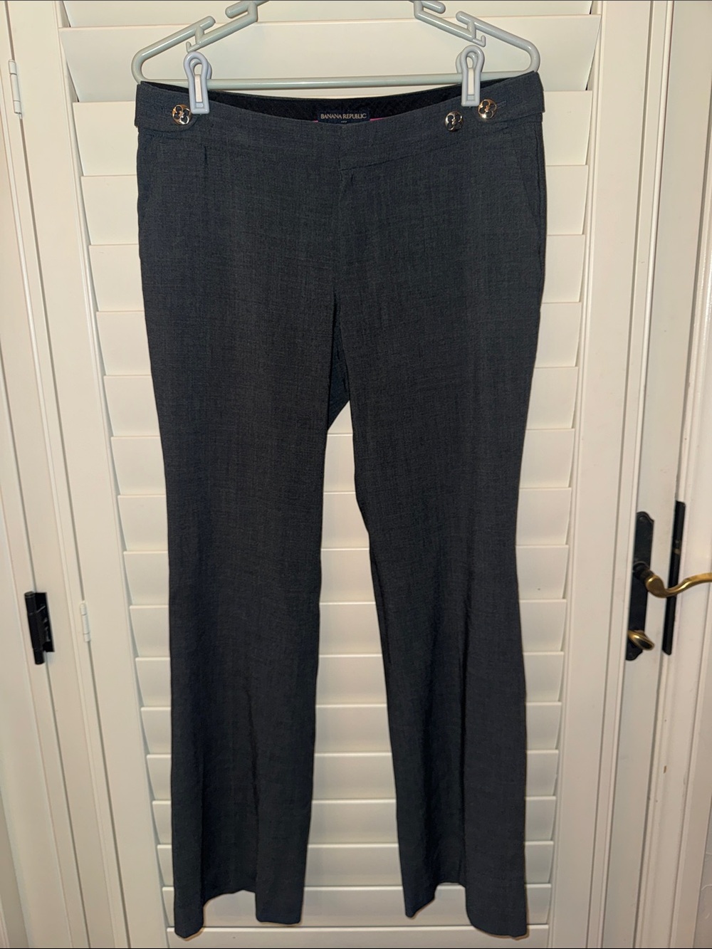 Banana Republic Charcoal Gray Dress Pants